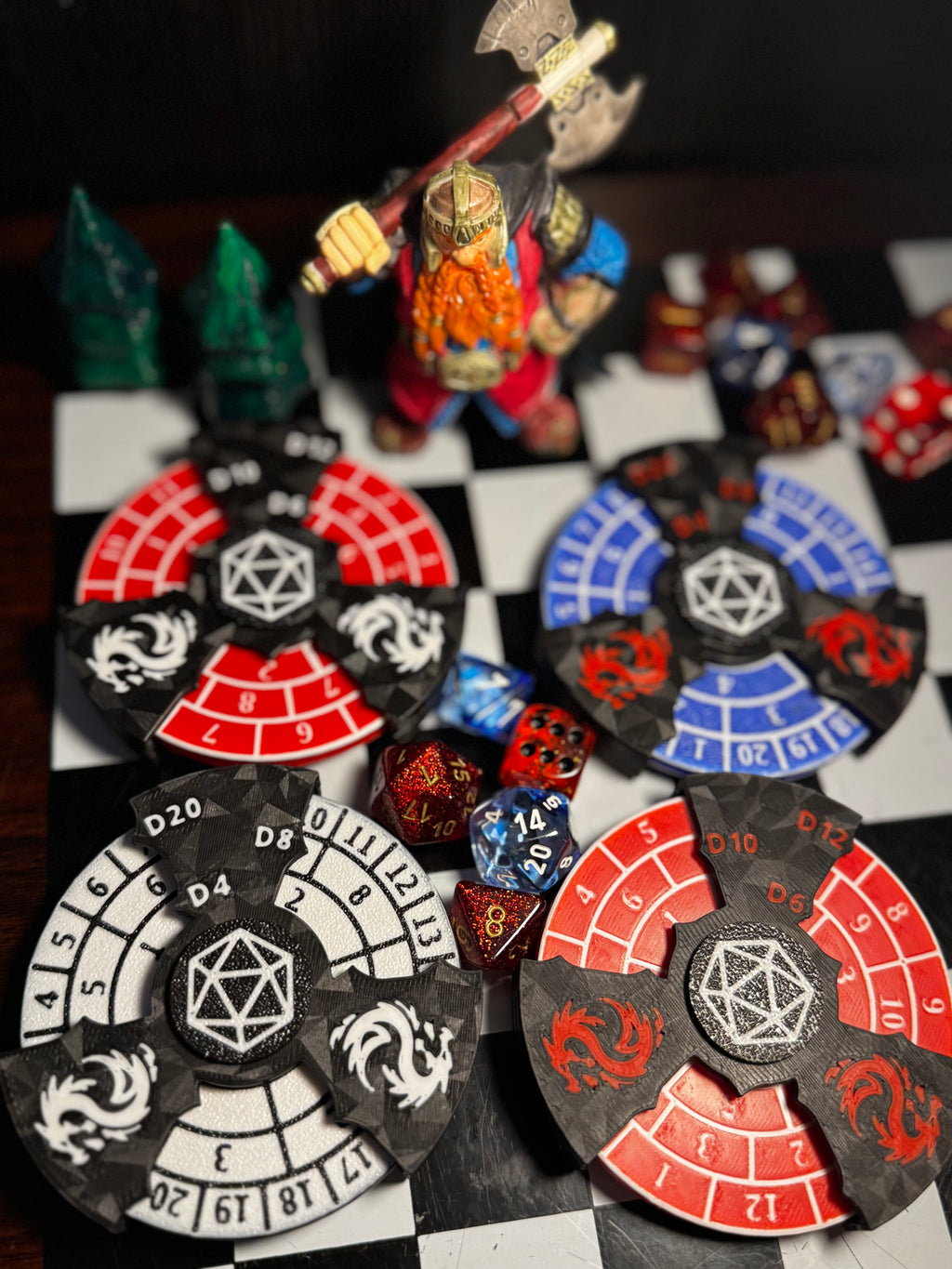 Spinning Dice (6-in-1 Spinner)