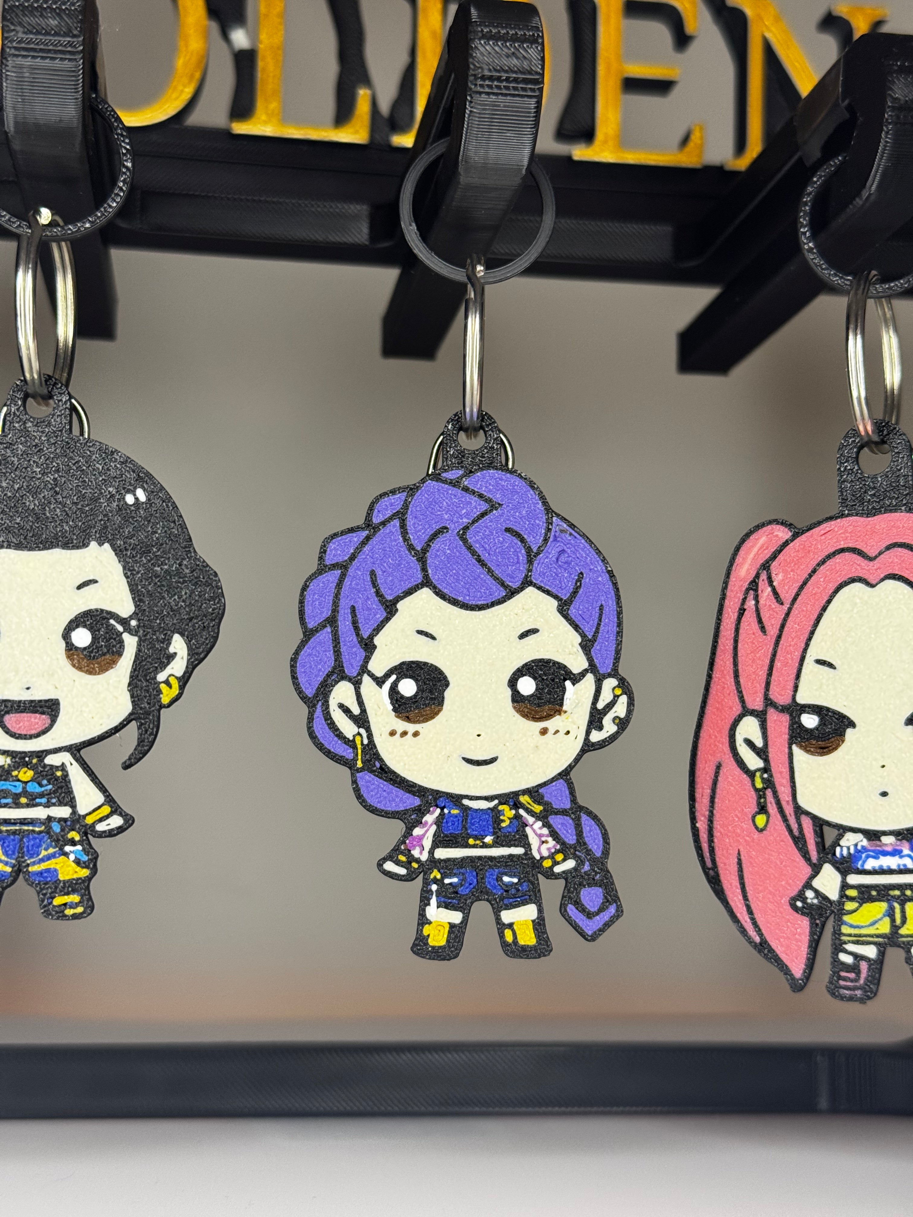 Huntrix nøglering - Single or Trio