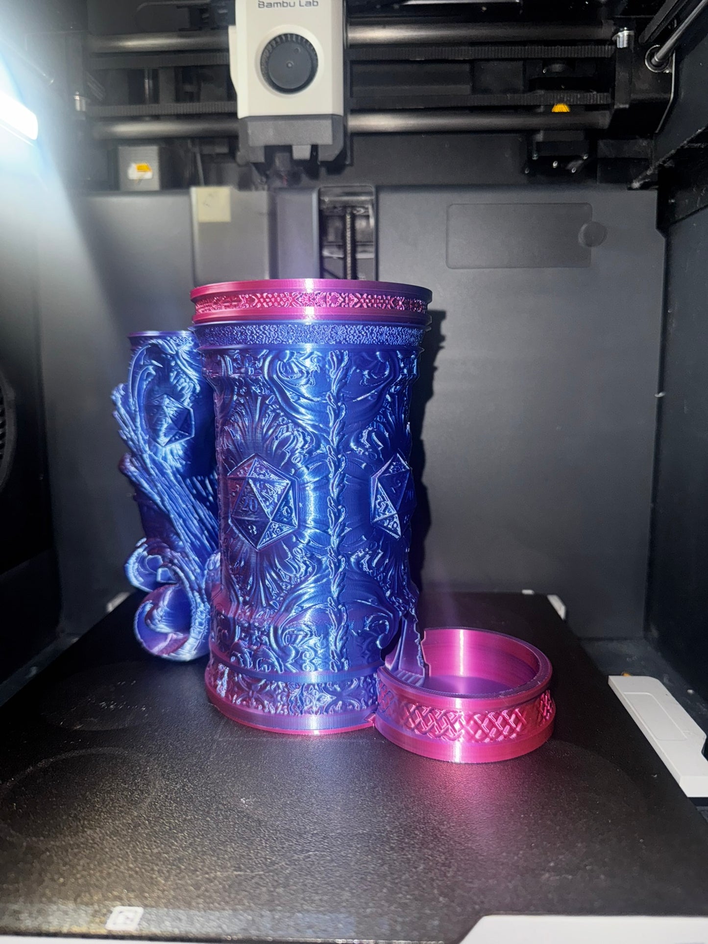 Tankard Dice Tower – Storage + Can Holder